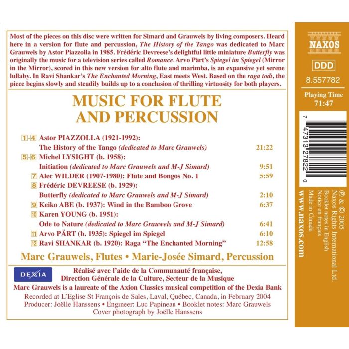 MUSIC FOR FLUTE AND PERCUSSION - slide-1