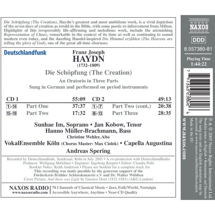 HAYDN: Die Schöpfung (The Creation) - slide-1