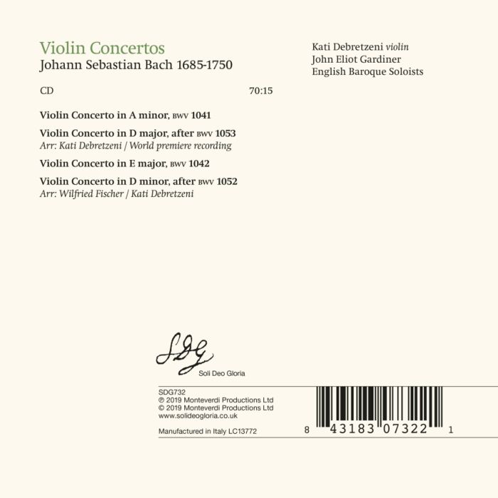 Bach: Violin Concertos - slide-1
