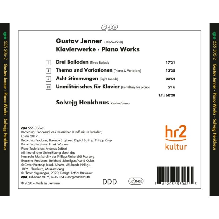 Jenner: Piano Works - slide-1