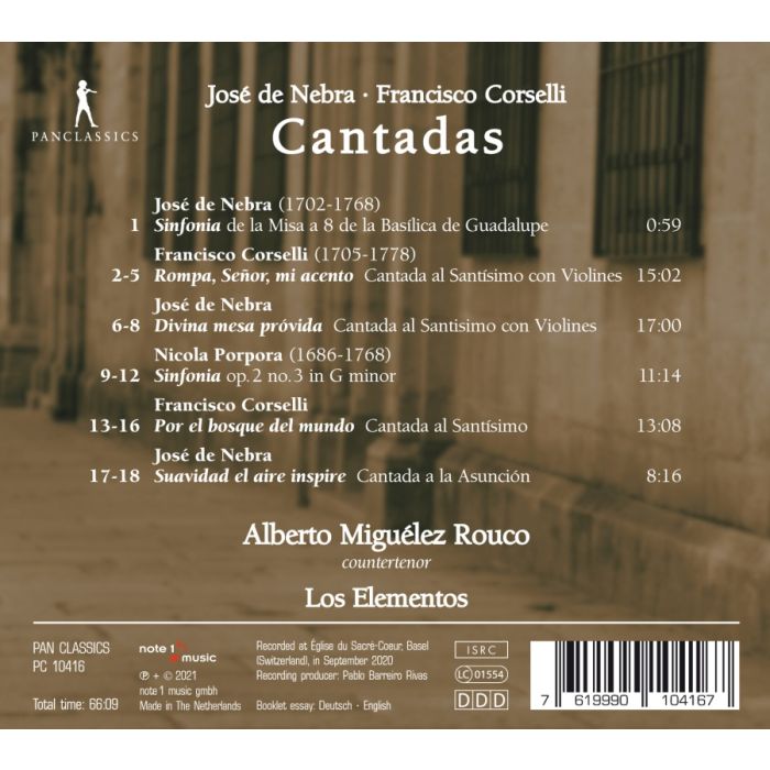 Nebra & Corselli: Cantadas - slide-1