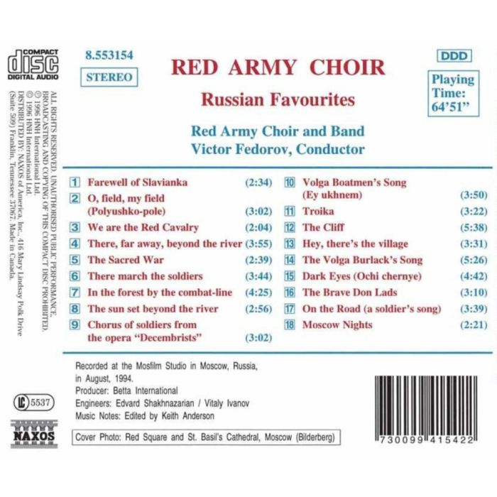 Red Army Choir - Russian Favourites - slide-1