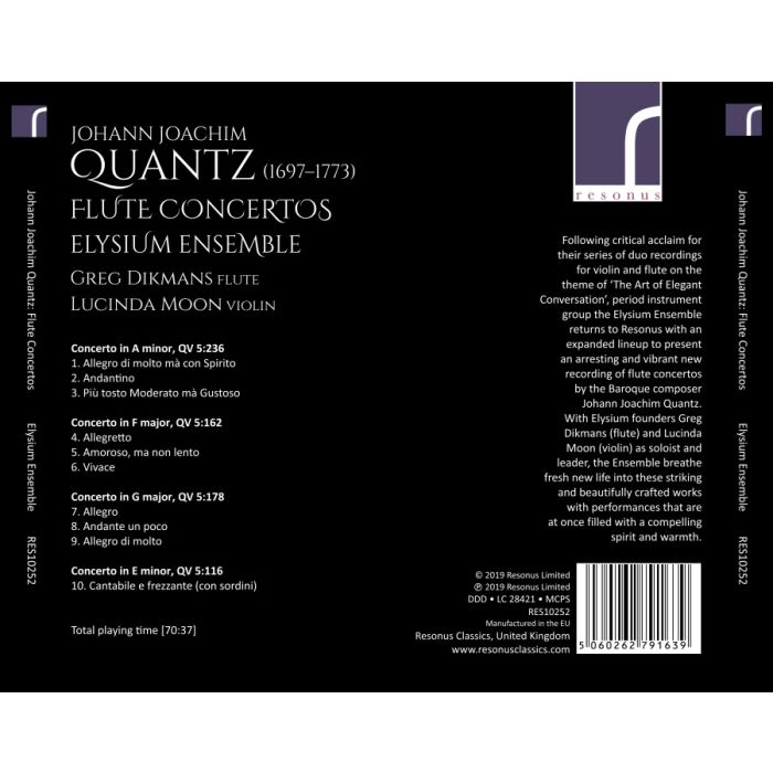 Quantz: Flute Concertos - slide-1