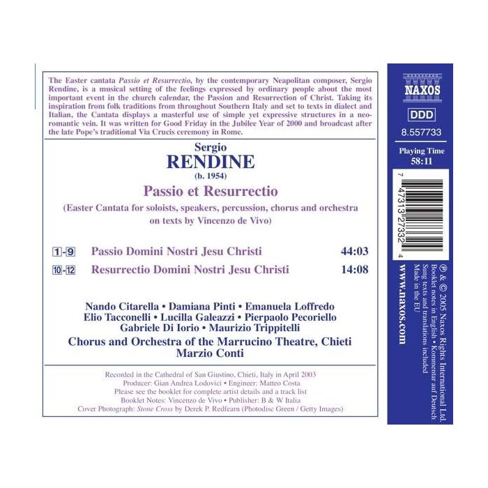 Rendine: Passio et Resurrectio - slide-1