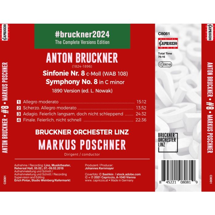 Bruckner: Symphony No. 8, 1890 Version - slide-1
