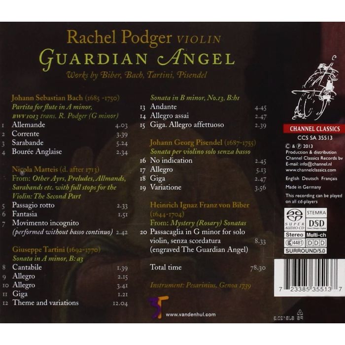 Guardian Angel - Biber / Bach / Tartini / Pisendel /Matteis - slide-1