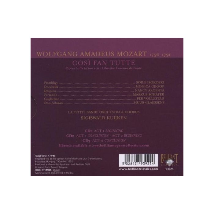 Mozart: Così Fan Tutte - slide-1