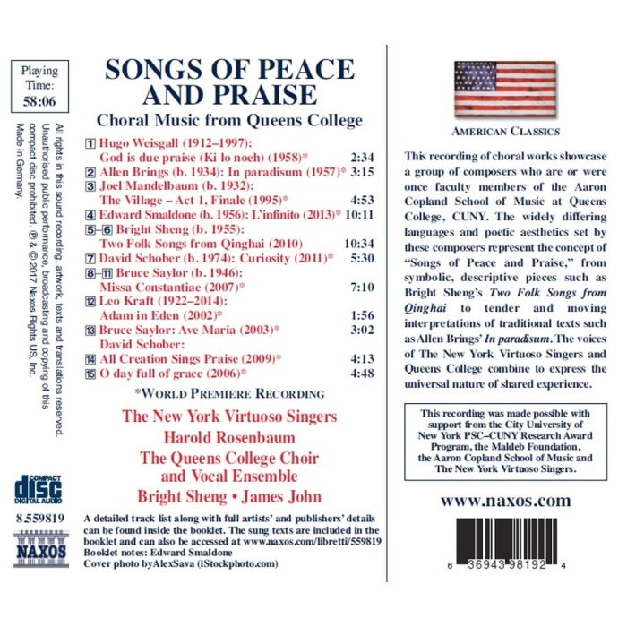 Songs of Peace and Praise - slide-1