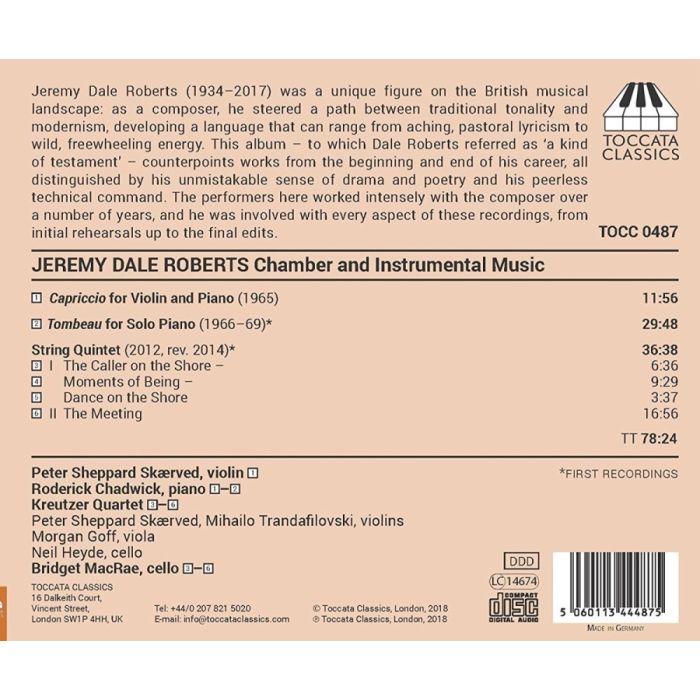 Dale Roberts: Chamber and Instrumental Music - slide-1