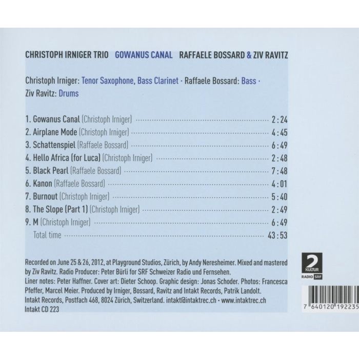 Christoph Irniger Trio: Gowanus Canal - slide-1
