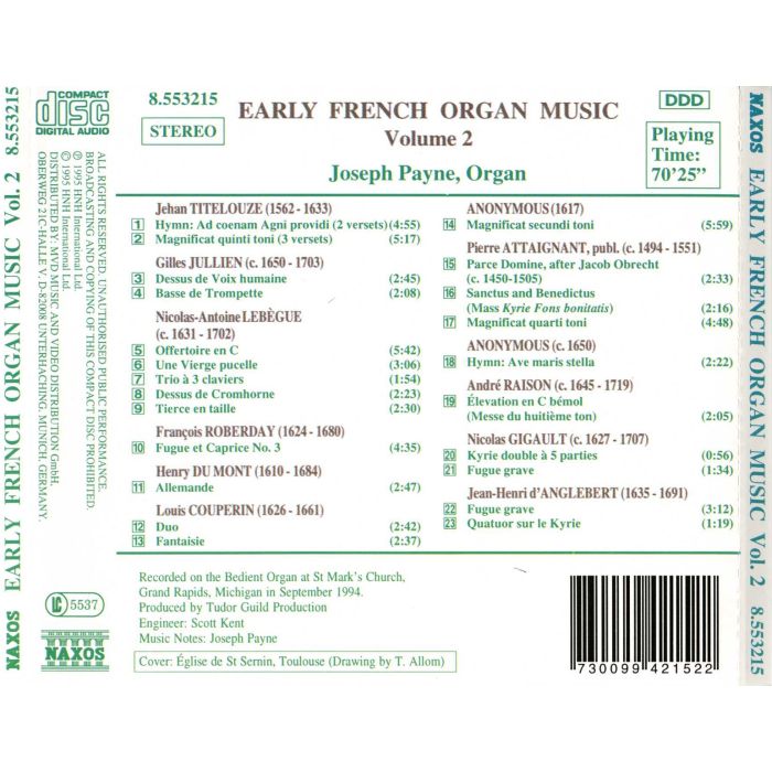 Early French Organ Music, Vol.  2 - slide-1