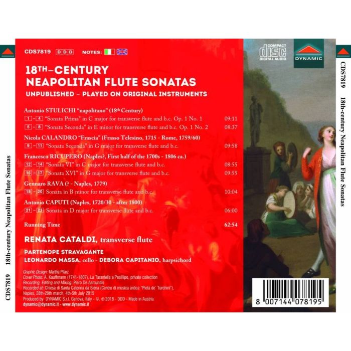 18th Century Neapolitan Flute Sonatas - slide-1