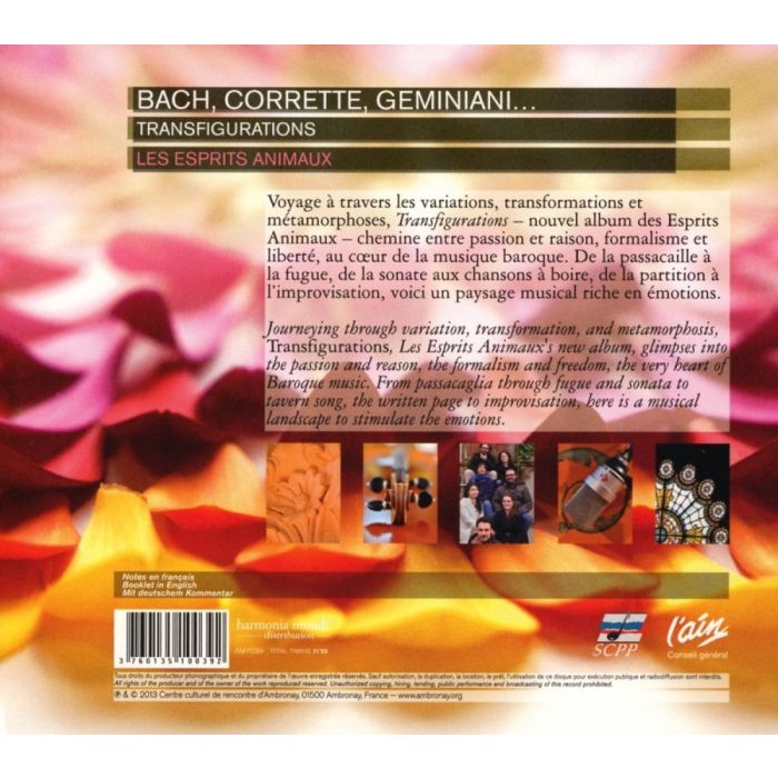 Transfigurations - J.S. Bach, Francesco Geminiani, Michel Corrette, ... - slide-1