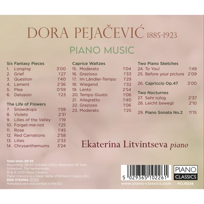 Pejačević: Piano Music - slide-1