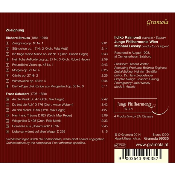 Strauss & Schubert: Zueignung - Lieder - slide-1
