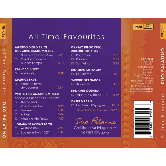All Time Favourites - Ravel; Bach; Granados; Marais; Godard   - slide-1
