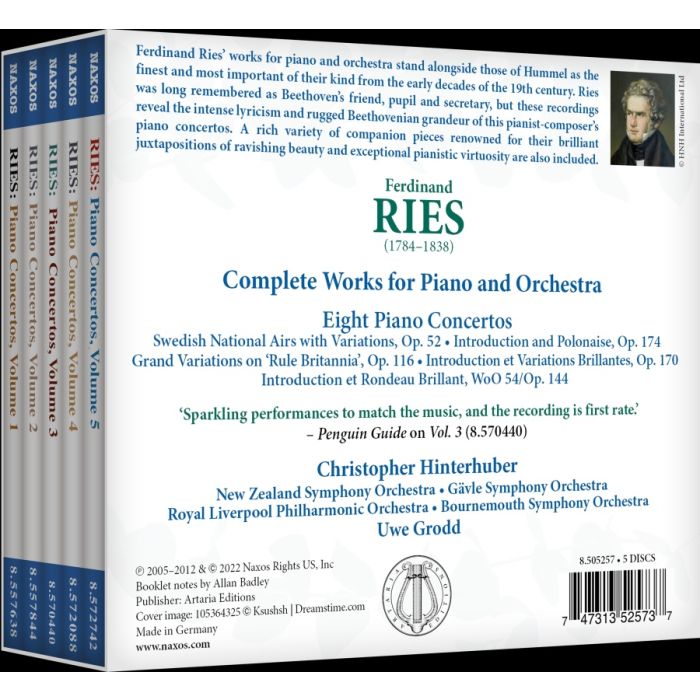 Ries: Complete Works for Piano and Orchestra - slide-3