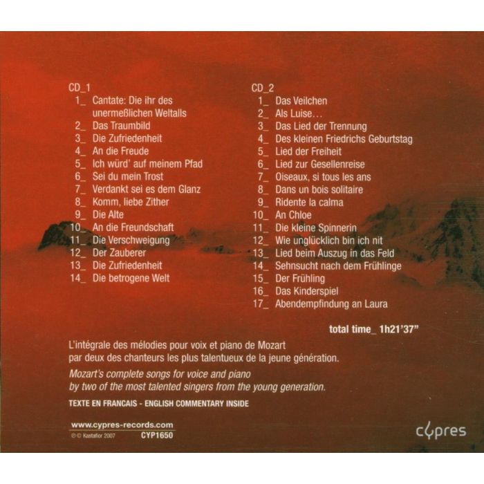 Mozart: Complete Songs for Voice and Piano - slide-1
