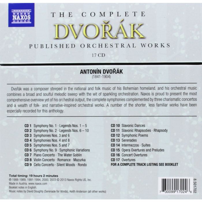 Dvorak: Complete Orchestral Works - slide-1