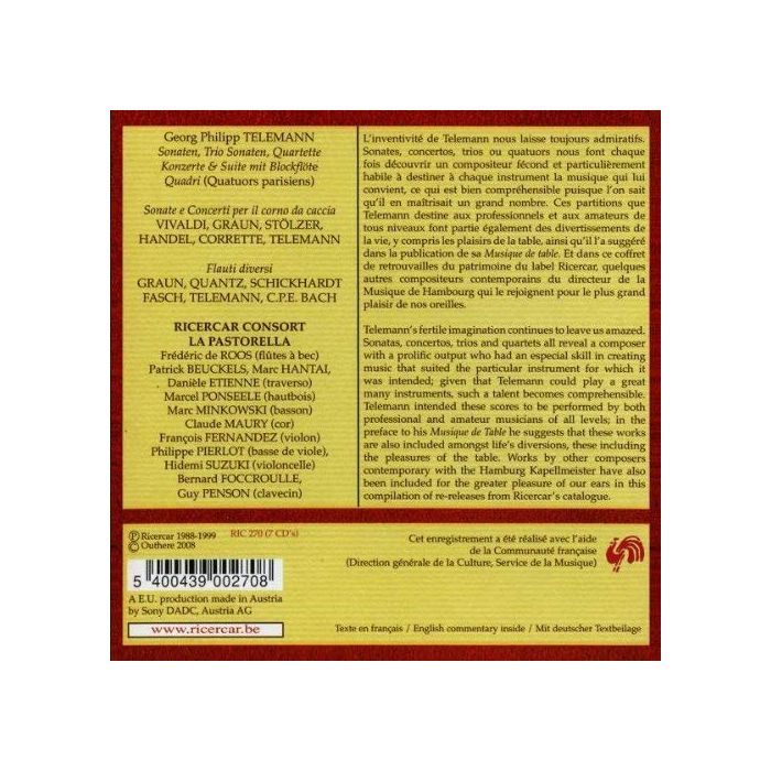 Telemann: Les Plaisirs de la Table - slide-1
