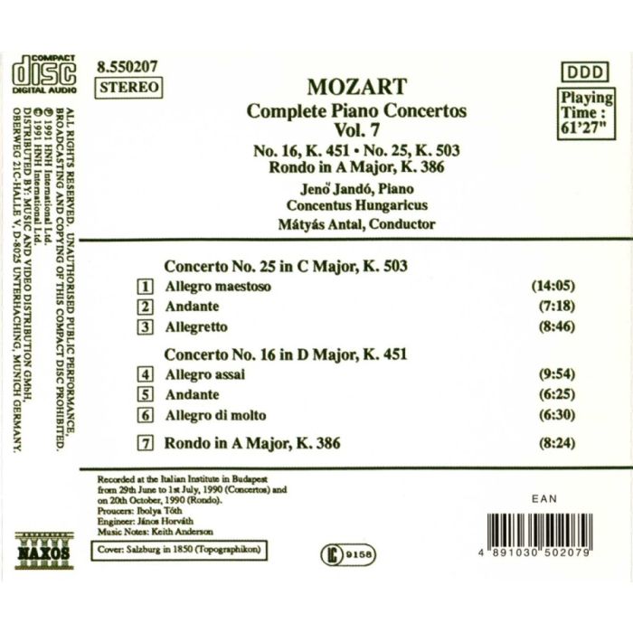 Mozart: Piano Concertos 16 & 25 etc. - slide-1