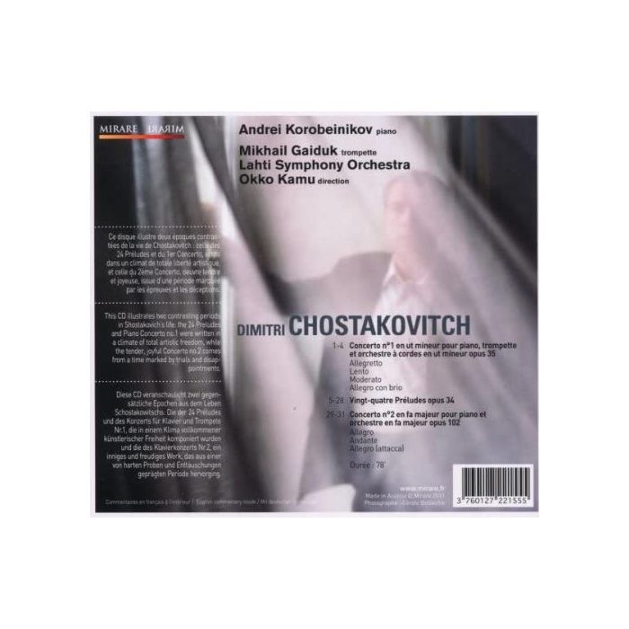 Shostakovich: Concertos pour piano nos. 1 & 2 - slide-1