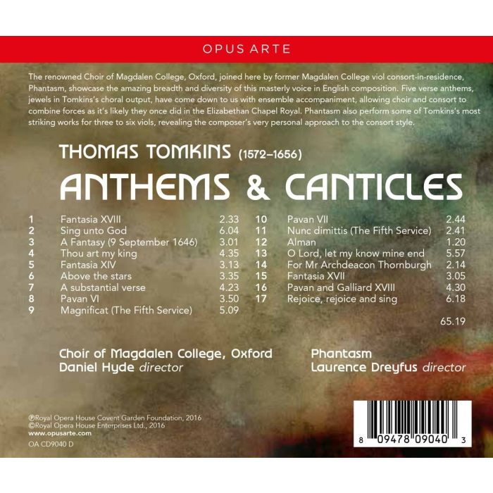 Tomkins: Anthem & Canticles - slide-1