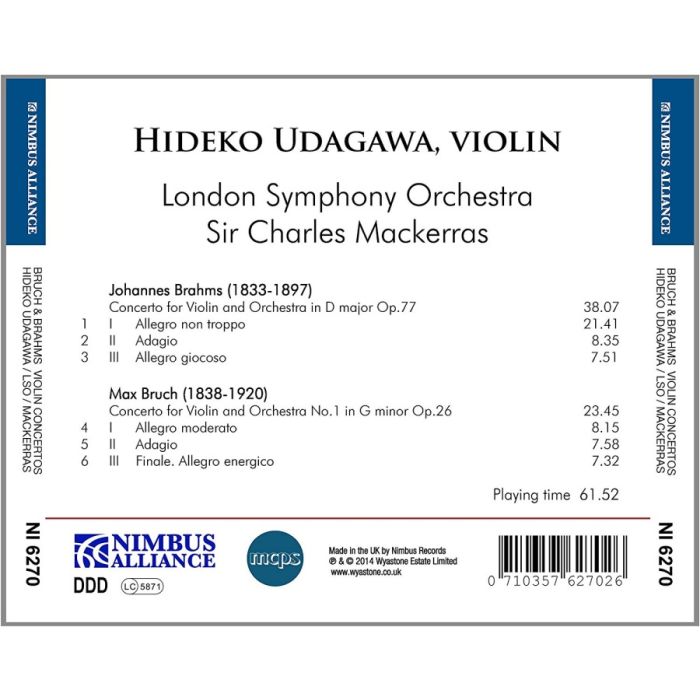 Brahms & Bruch: Violin Concertos - slide-1