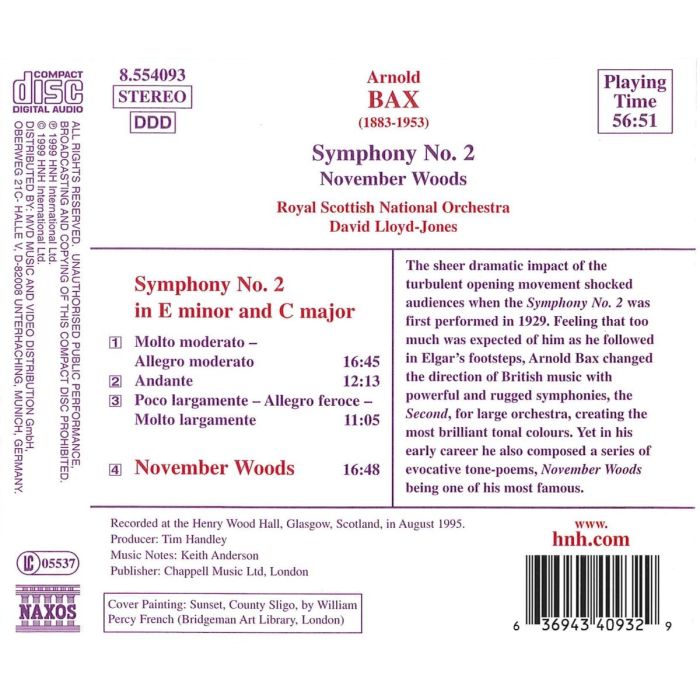 BAX: Symphony no. 2 - slide-1
