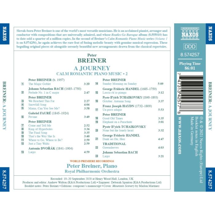 A Journey - Calm Romantic Piano Music, Vol. 2 - slide-1