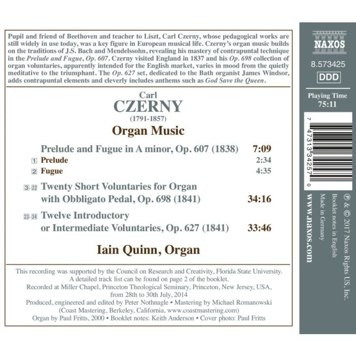 Czerny: Organ Music - slide-1