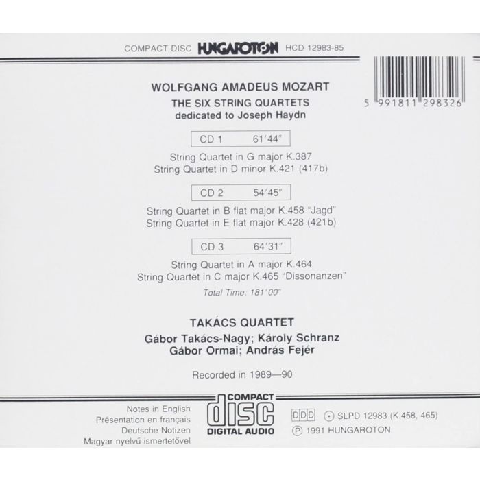 Mozart: The 6 string quartets - slide-1