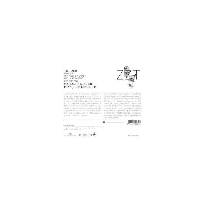 Bach: Sonatas for viola da gamba and harpsichord - slide-1