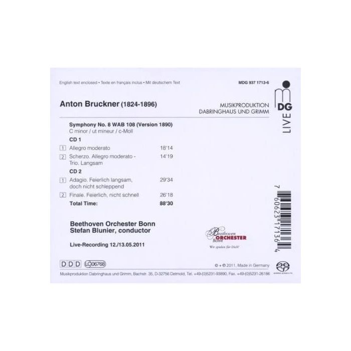 Bruckner: Symphony no 8 - slide-1