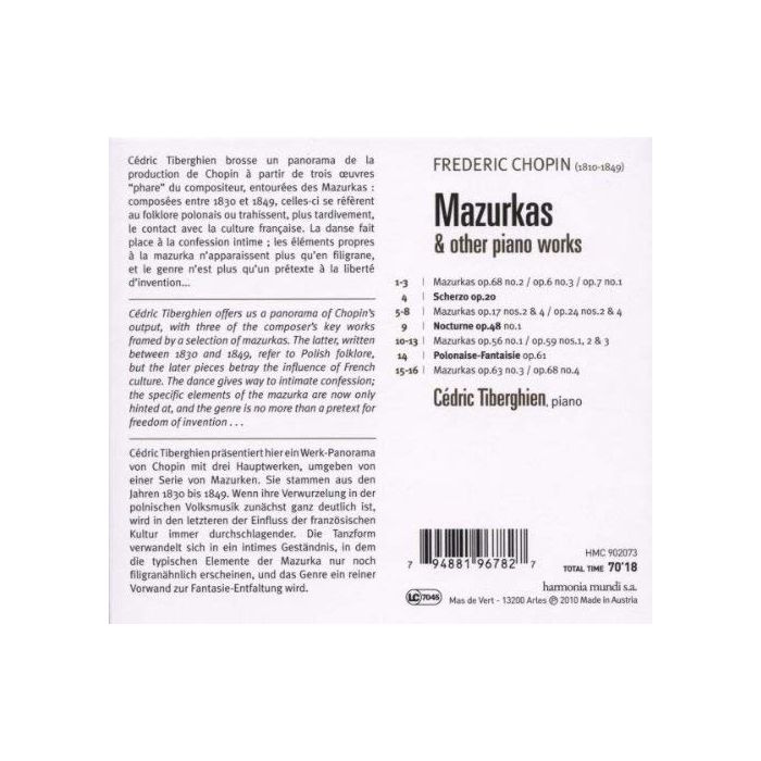 Chopin: Mazurkas, Polonaise-Fantaisie, Scherzo & Nocturne - slide-1