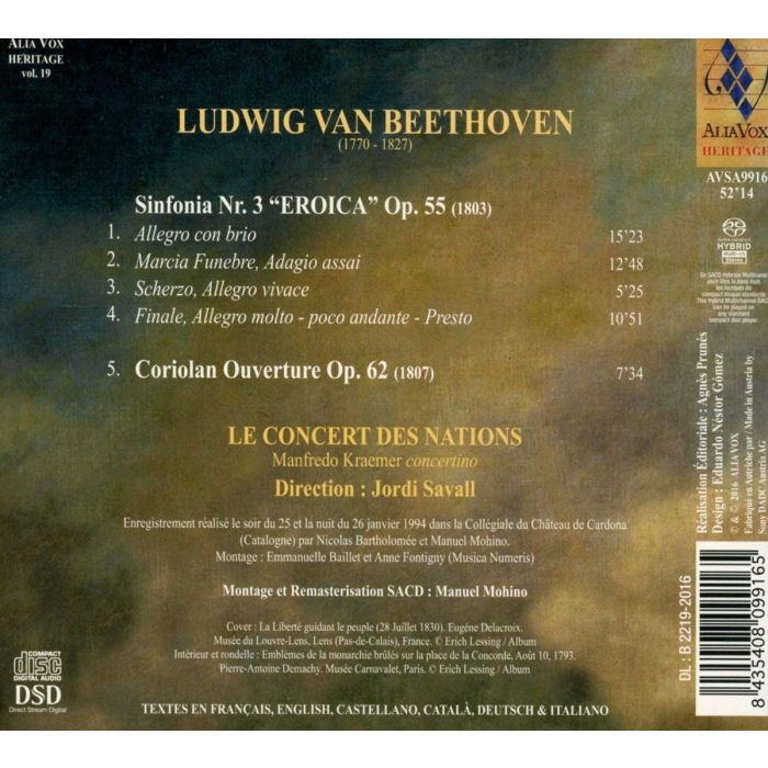 Beethoven: Sinfonia Nr. 3 “Eroica”; Coriolan Ouverture - slide-1