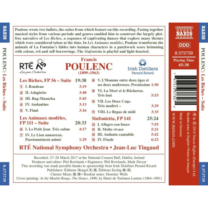Poulenc: Les Biches & Les Animaux modèles - suites - slide-1