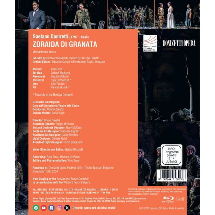 Donizetti: Zoraida di Granata (BD) - slide-1