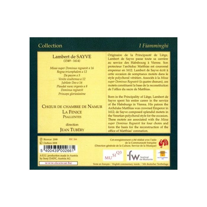 Savye: Messe de Sacre de l empereur Matthias - slide-1