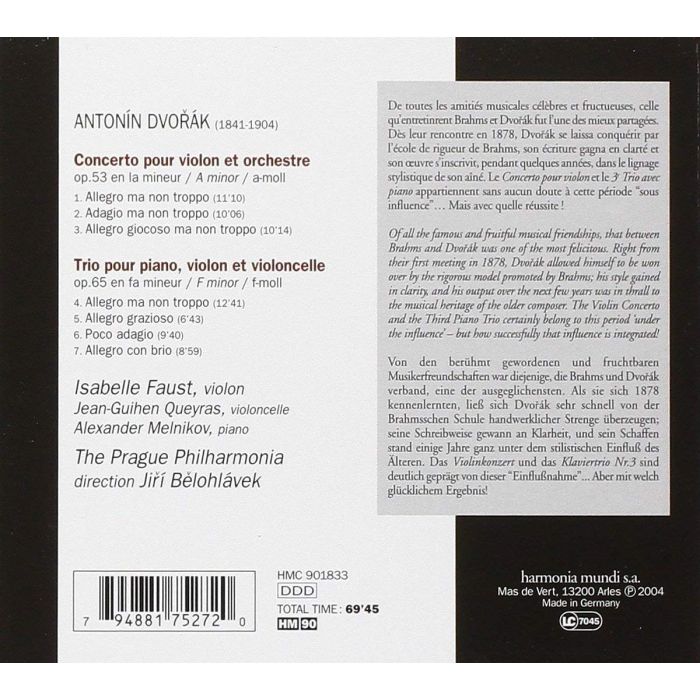 Dvorak: Concerto pour violon - slide-1