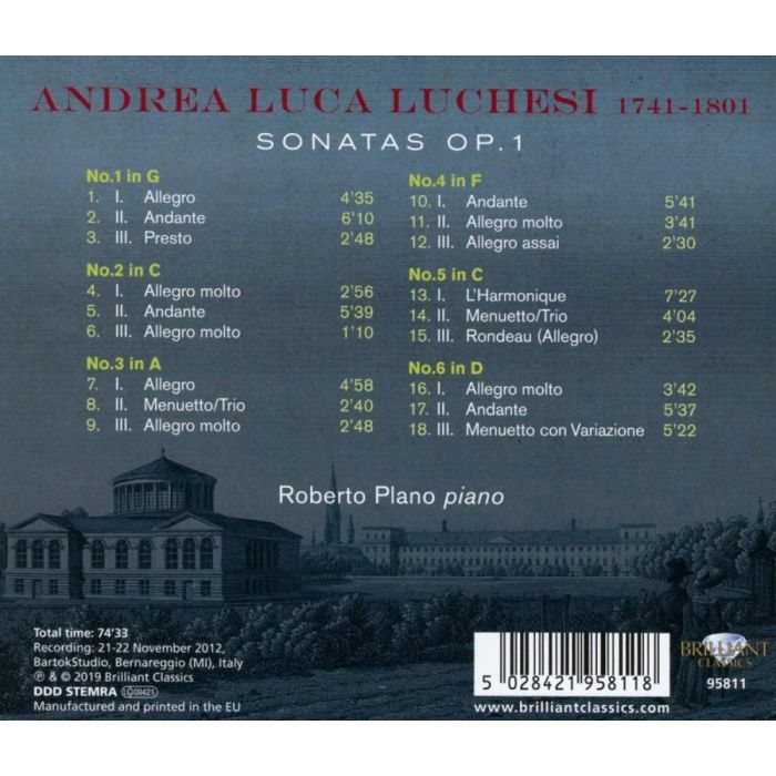 Luchesi: Sonatas Op.1 - slide-1