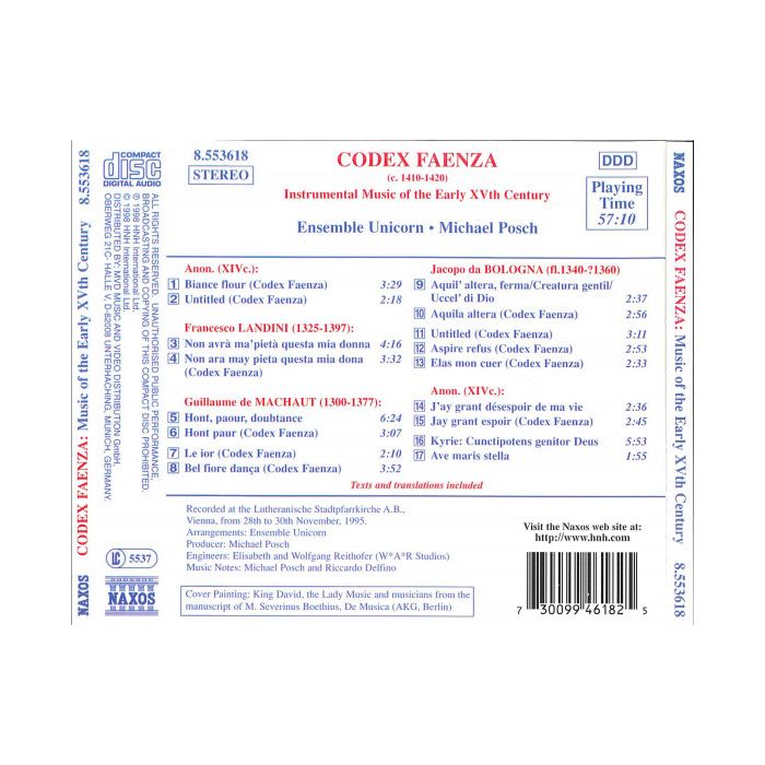 Codex Faenza - Instrumental Music of the Early 15th Century - slide-1