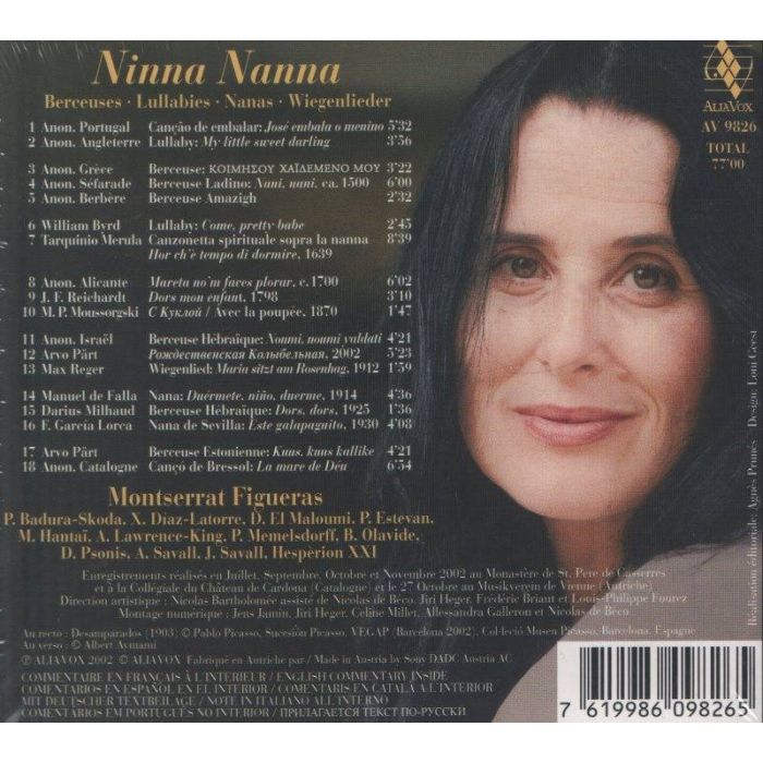 Ninna Nanna: Byrd, Merula, Mussorgsky, Rager, Falla, Milhaud, Pärt, Reichardt - slide-1