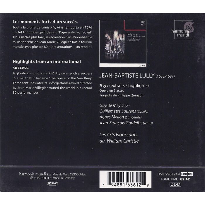 Lully: Atys - slide-1