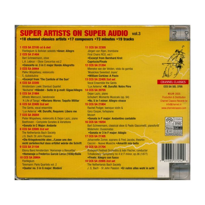SUPER ARTISTS ON SUPER AUDIO - slide-1