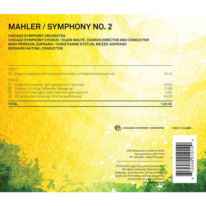 Mahler: Symphony no. 2 - slide-1