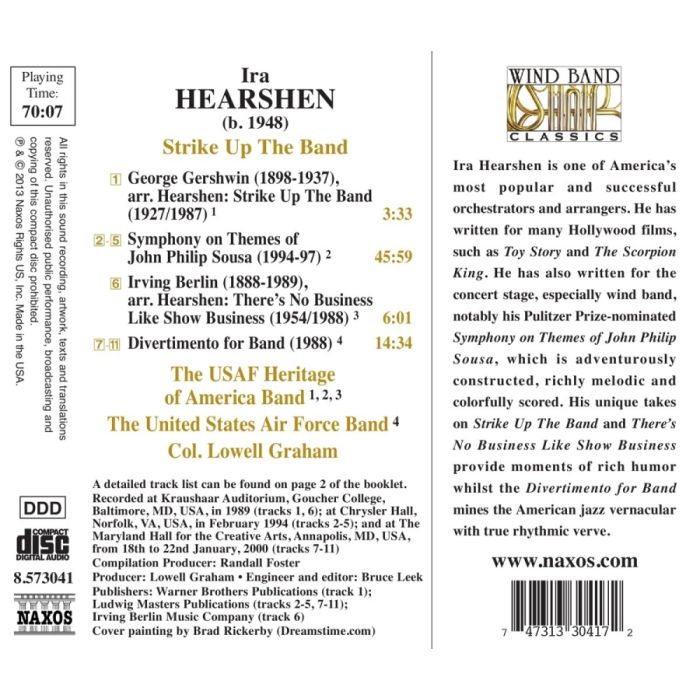Ira Hearshen: Strike Up The Band - Wind Band Classics - slide-1