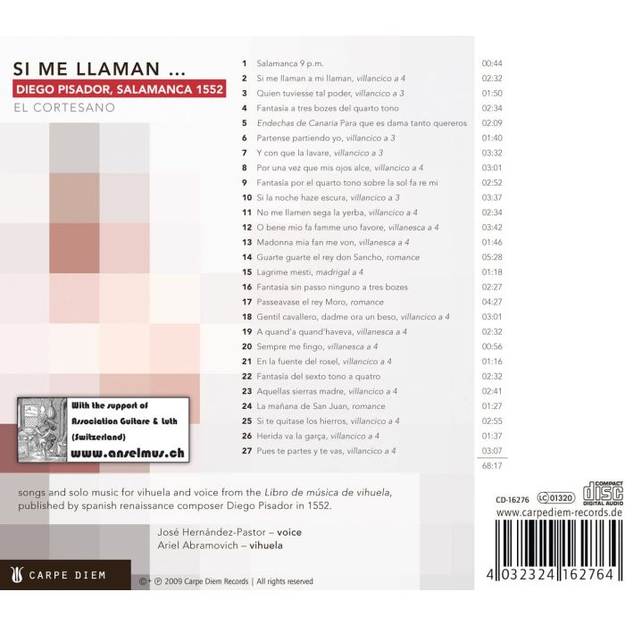 Pisador: Si me llaman …, Salamanca, 1552 - slide-1