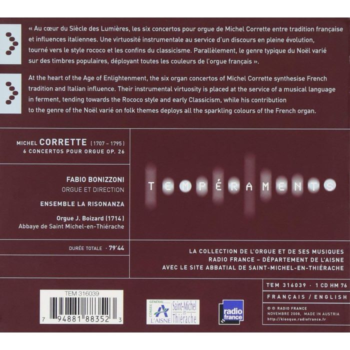 Corrette: Concertos pour orgue, Noëls - slide-1