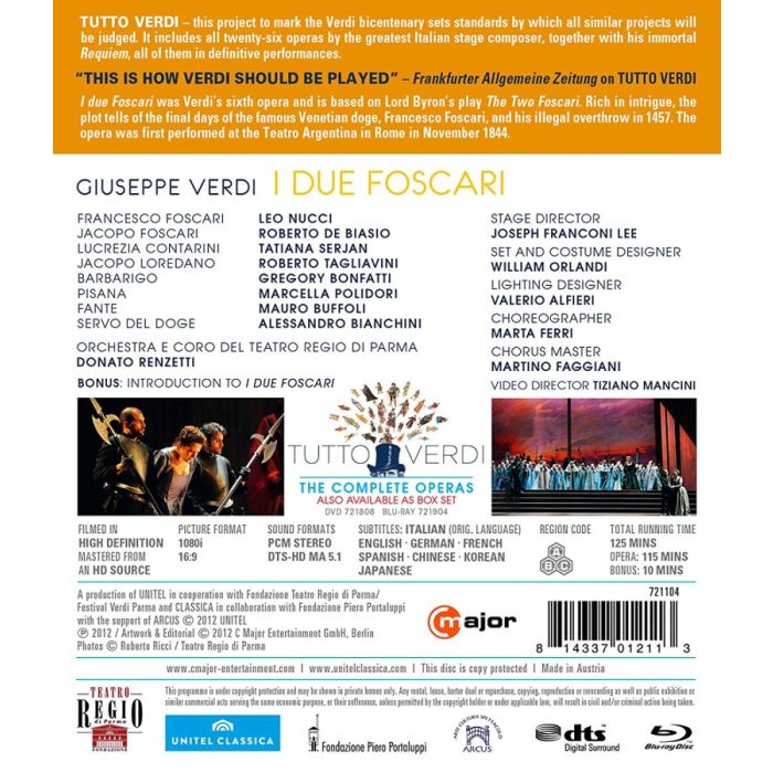 Verdi: I Due Foscari / Teatro Regio di Parma - slide-1